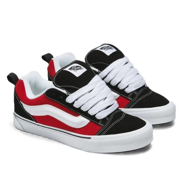 Vans Other - NIB - VANS Knu Skool Red/ True White - Size 11 (VN0009QC6RT)
